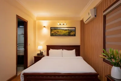Habitación Deluxe con cama grande — May Ho Hotel Sapa